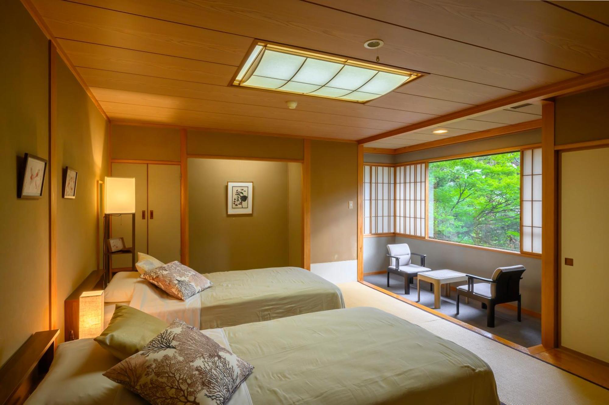 Senkeien Tsukioka Hotel Kaminojama Kültér fotó